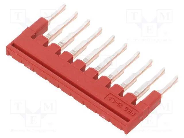 Ponte de Pino, Faixas: 10, Vermelho, Larg: 3,5mm, Ul94v-0