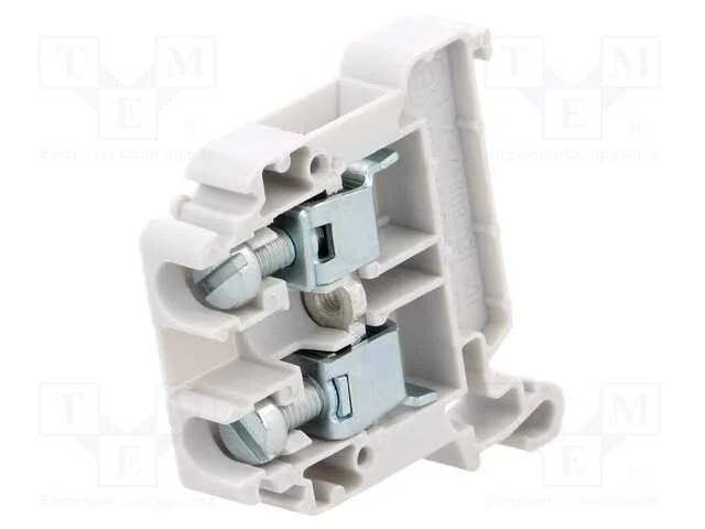 Conector: de carril, 0,5÷10mm2, faixas: 1, braçad.
