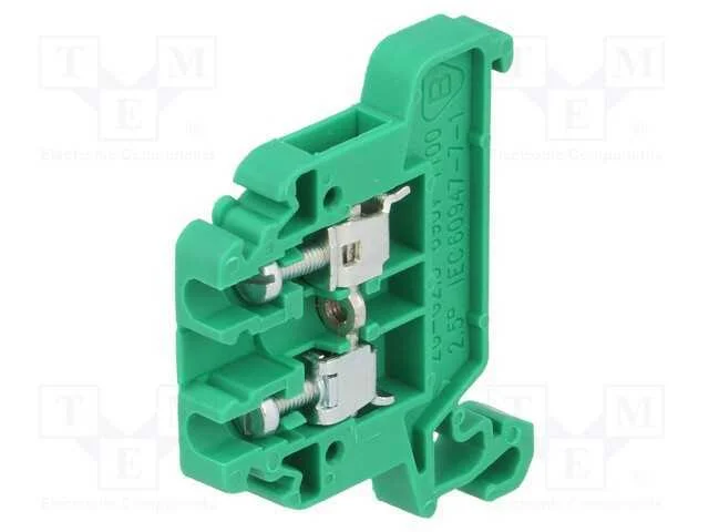 Conector: de carril, 0,5÷2,5mm2, faixas: 1, braça.