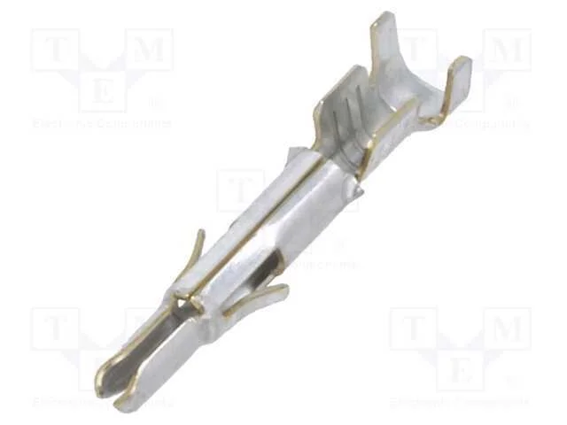 Contacto, Macho, Latão, Estanhado, 0,5÷2mm2, 20awg÷14awg, Cerrar