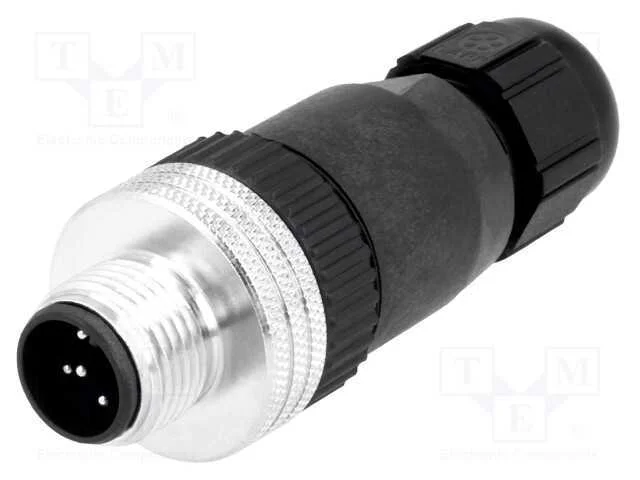 Ficha, M12, PIN: 5, macho, código A-DeviceNet / C.