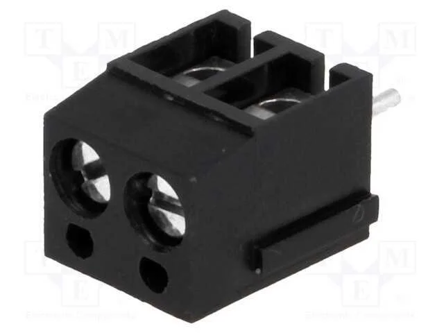 Pcb Bloco Terminal, Angulares 90, 5mm, Faixas: 2, para Pcb, 24a