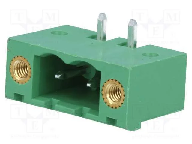 Bloco terminal separável, 5,08mm, faixas: 2, angu.
