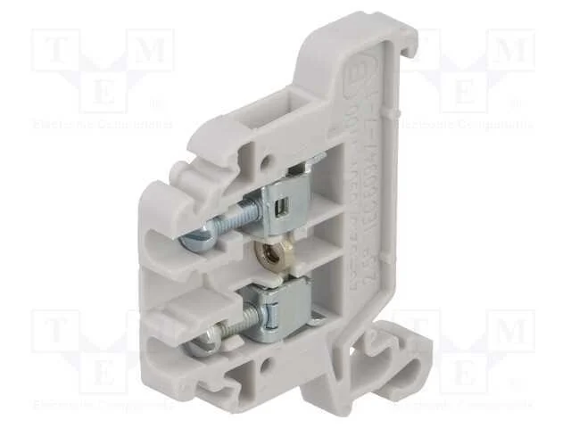 Conector: de carril, 0,5÷2,5mm2, faixas: 1, braça.