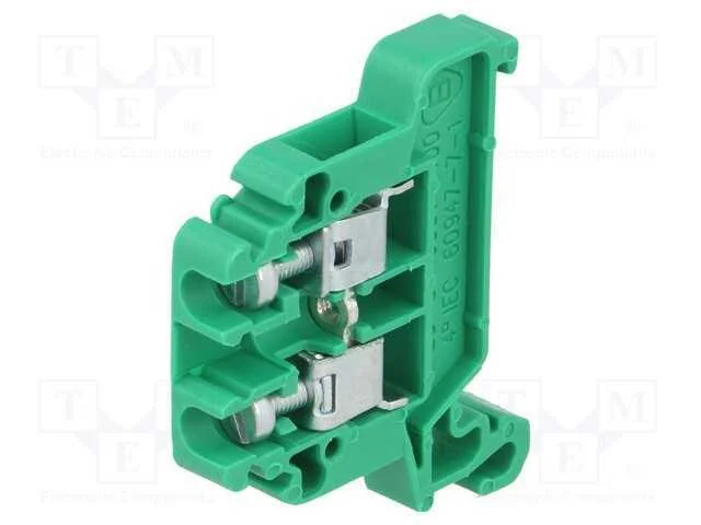 Conector: de carril, 0,5÷4mm2, faixas: 1, braçade.