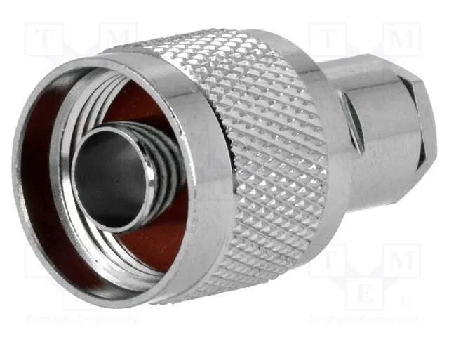 Ficha, N, macho, simples, RG59, 6,5mm, solda,tran.