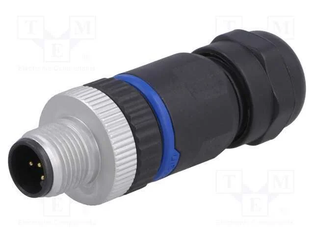 Ficha, M12, PIN: 5, macho, código A-DeviceNet / C.