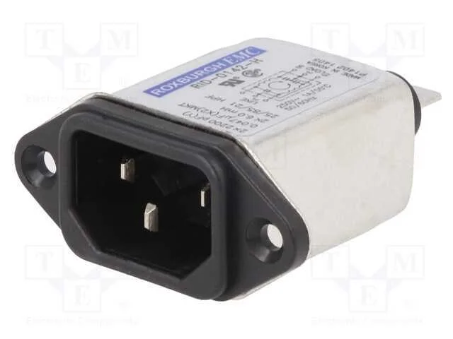 Conector: de alimentação, tomada, macho, 1A, 250V.