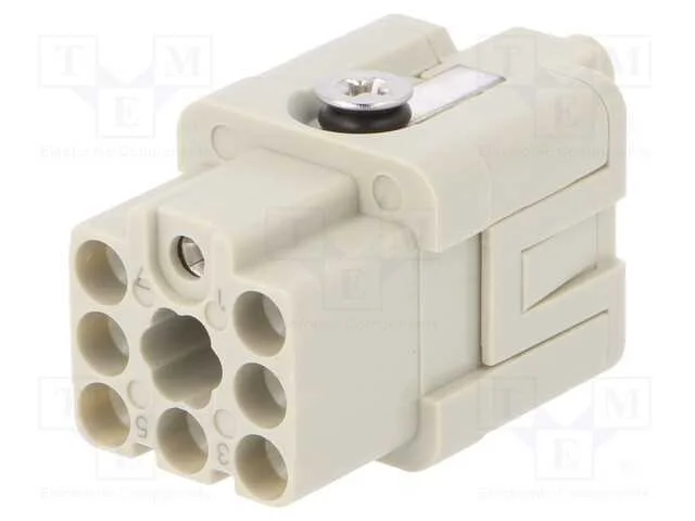 Conector: HDC, f&ecirc;mea, HQ, PIN: 8, 7+PE, Tamanho 1.