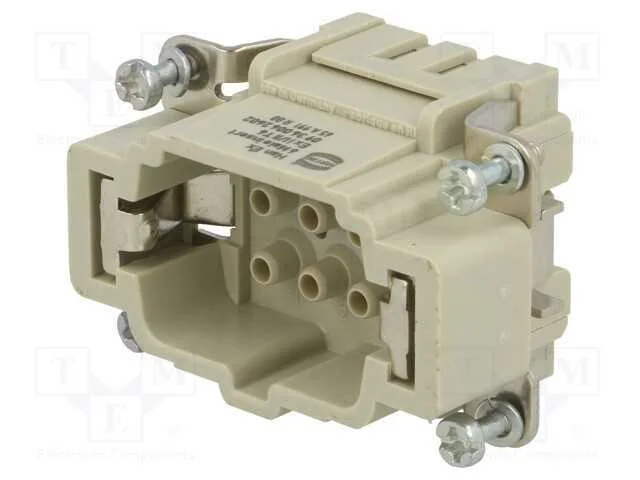 Conector: HDC, inserto de contatos, macho, Han Ex.