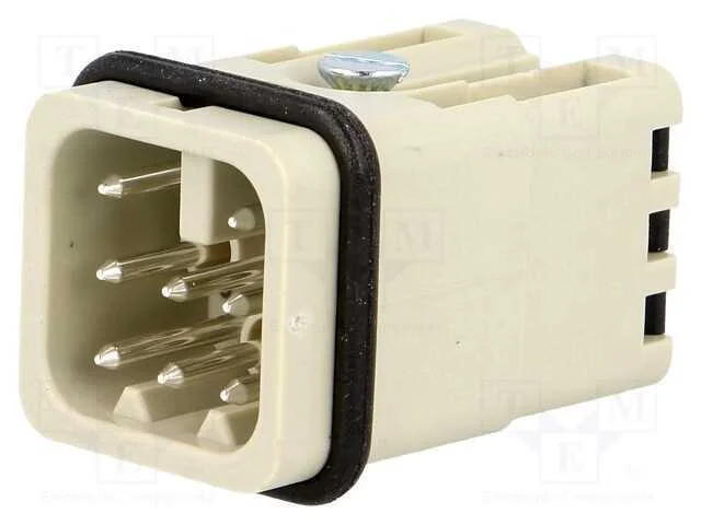 Conector: HDC, inserto de contatos, macho, Quick .