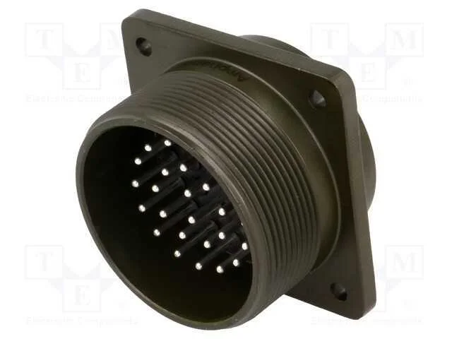 Conector: redondos, tamanho 28, MS/DS, liga de al.