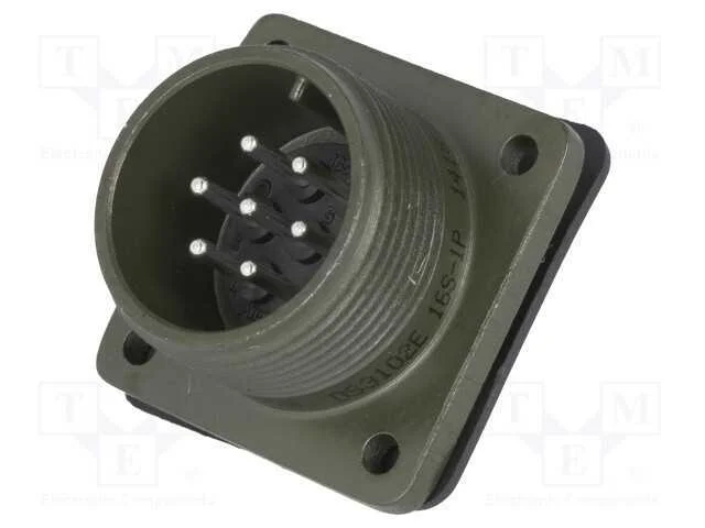 Conector: redondos, tamanho 16S, MS/DS, liga de a.