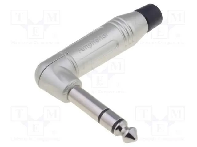 Ficha, Jack 6,3mm, Macho, Stereo, Faixas: 3, Simples, com Cabo