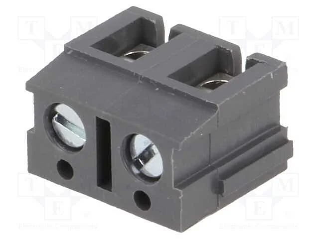 Pcb Bloco Terminal, Angulares 90, 7,5mm, Faixas: 2, para Pcb