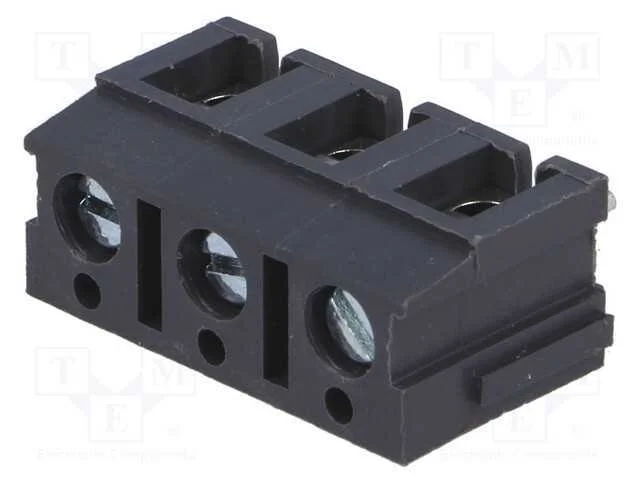 Pcb Bloco Terminal, Angulares 90, 7,5mm, Faixas: 3, para Pcb