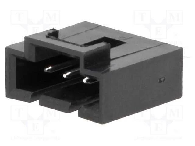 Tomada, Fio-Placa, Macho, 2,54mm, Pin: 4, Tht, 2,5a, Estanhado, 250v