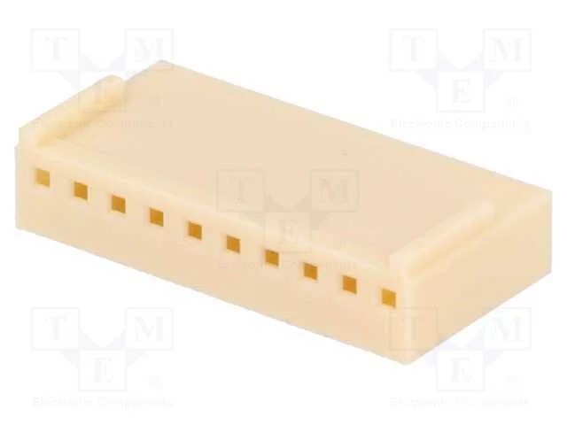 Ficha, Fio-Placa, Fêmea, Ns25, 2,54mm, Pin: 10, Sem Contactos, 250v