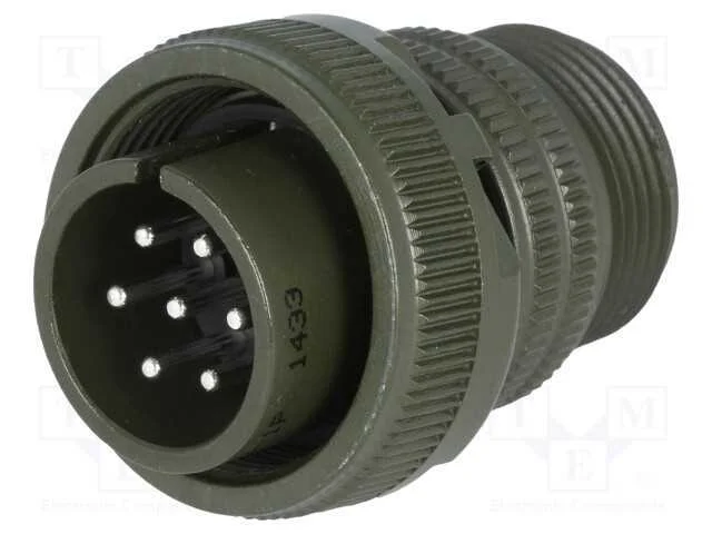 Conector: redondos, tamanho 16S, MS/DS, liga de a.