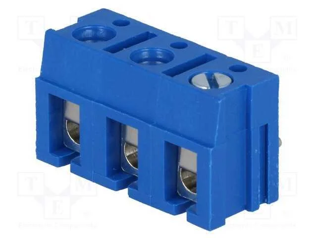 PCB bloco terminal, simples, 7,5mm, faixas: 3, pa.
