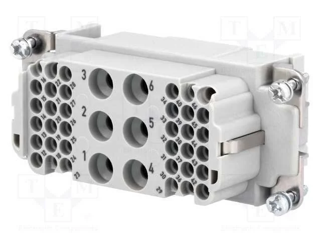 Conector: HAN, fêmea, Han-Com, PIN: 42(6+36), tam.