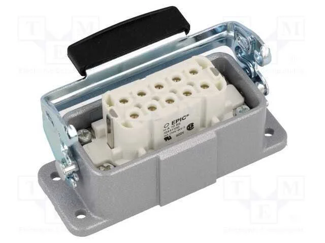 Conector: HDC, tomada, fêmea, EPIC KIT, PIN: 10, .