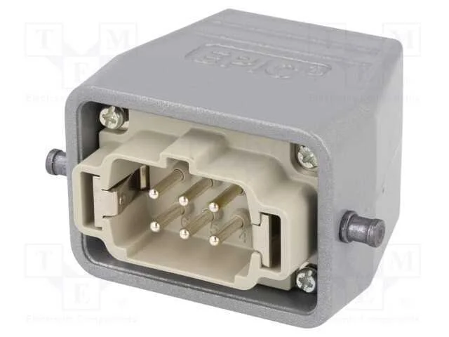 Conector: HDC, ficha, macho, EPIC KIT, PIN: 6, 6+.
