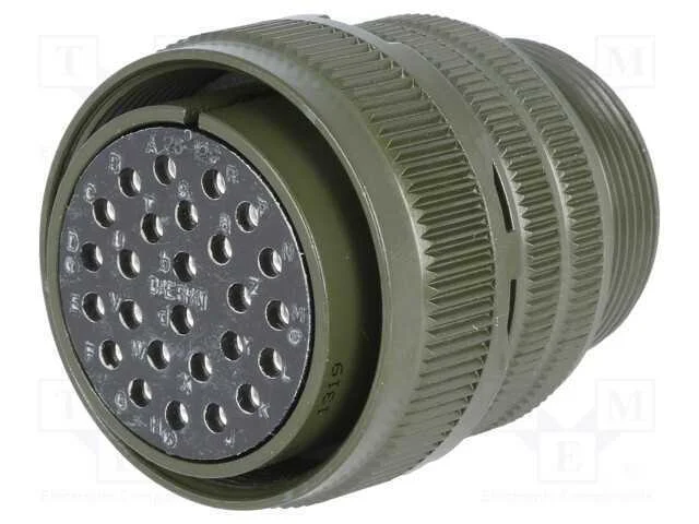 Conector: redondos, tamanho 28, MS/DS, liga de al.