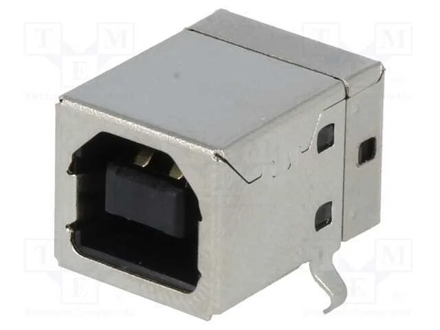 Tomada, Usb B, para Pcb, Tht, Angulares 90, 2.0, Dourado