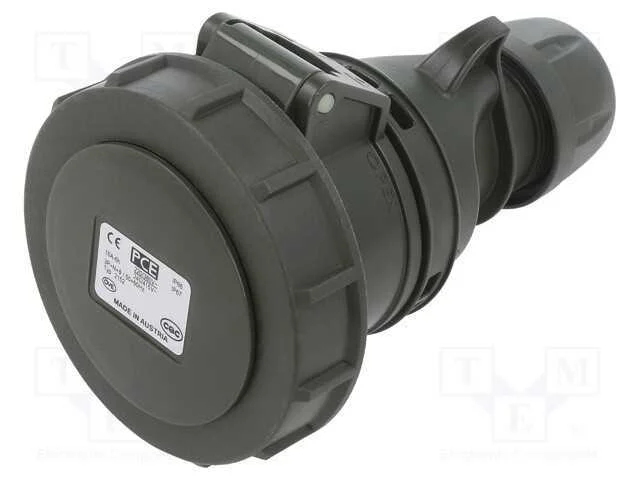 Conector: de alimentação AC 3 fases, tomada, fême.