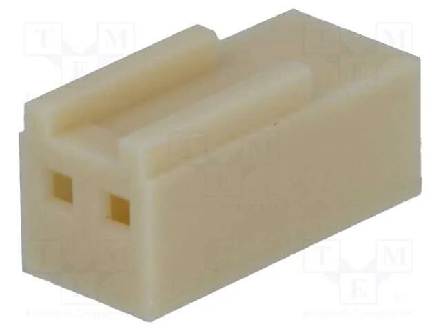 Ficha, Fio-Placa, Fêmea, Ns25, 2,54mm, Pin: 2, Sem Contactos, 250v
