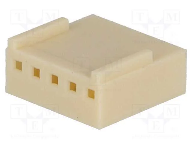 Ficha, Fio-Placa, Fêmea, Ns25, 2,54mm, Pin: 5, Sem Contactos, 250v