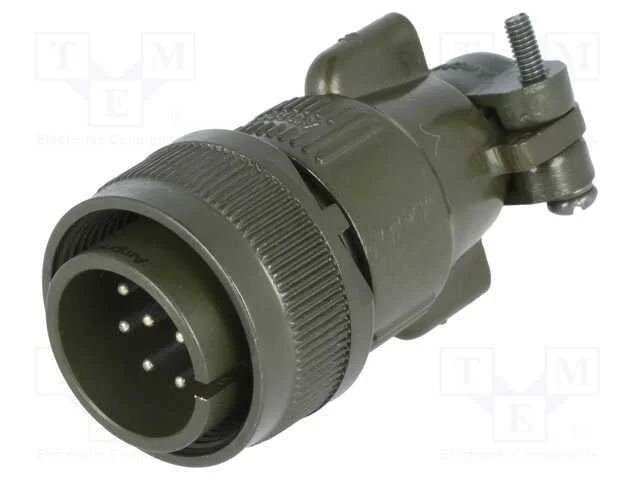 Conector: redondos, tamanho 18, MS/DS, liga de al.