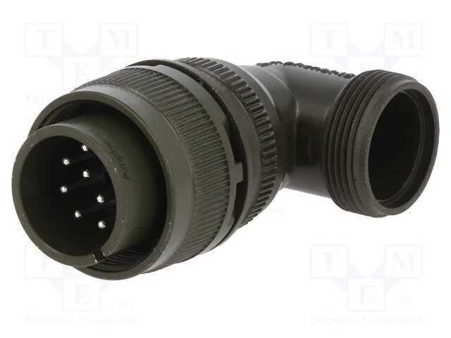 Conector: redondos, tamanho 18, MS/DS, liga de al.