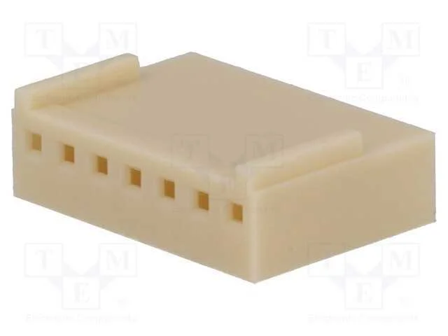 Ficha, Fio-Placa, Fêmea, Ns25, 2,54mm, Pin: 7, Sem Contactos, 250v