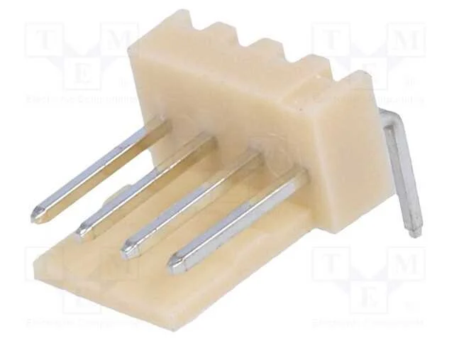 Tomada, Fio-Placa, Macho, Ns25, 2,54mm, Pin: 4, Tht, 250v, 3a, 10mo