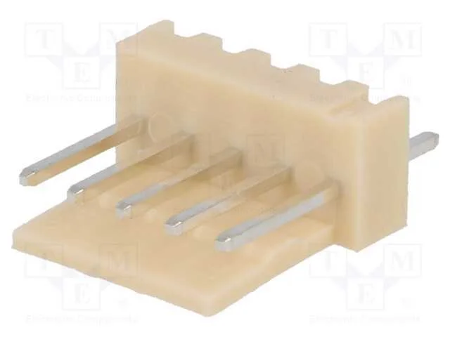 Tomada, Fio-Placa, Macho, Ns25, 2,54mm, Pin: 5, Tht, 250v, 3a, 10mo