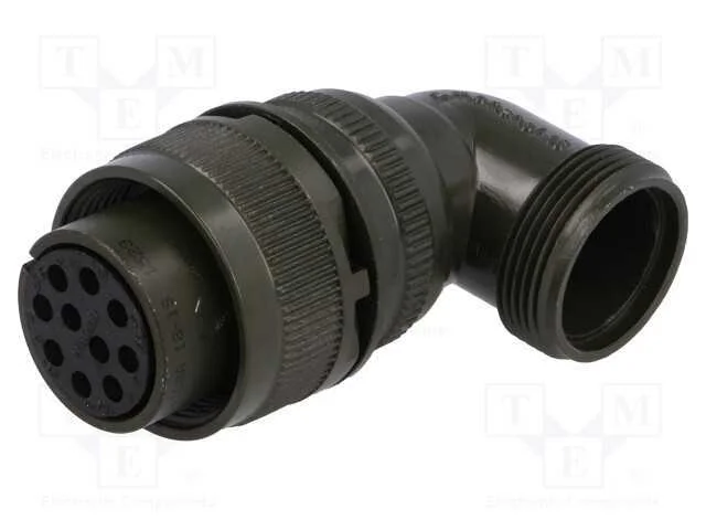 Conector: redondos, tamanho 18, MS/DS, liga de al.