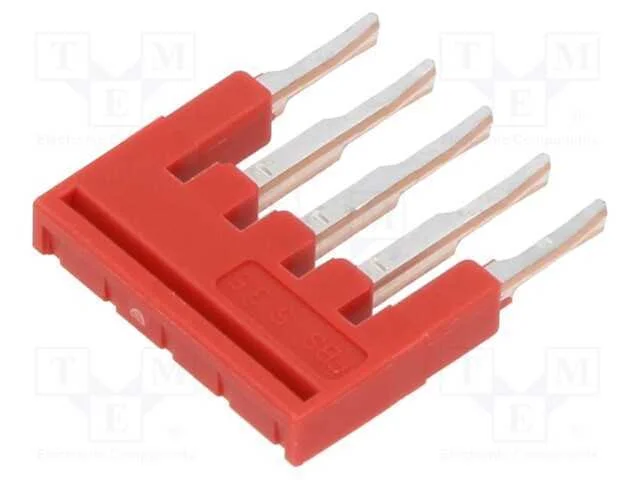 Ponte de Pino, Faixas: 5, Vermelho, Larg: 3,5mm, Ul94v-0