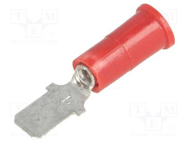 Conetor: plano, 4,8mm, 0,5mm, fêmea, cerrar, com .