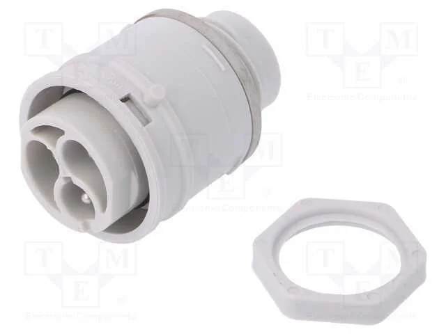 Conector: de alimentação, push-in, macho, 0,5÷2,5.