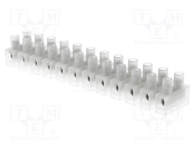 Bloco terminal, terminal parafusado, 4mm2, 400V, .