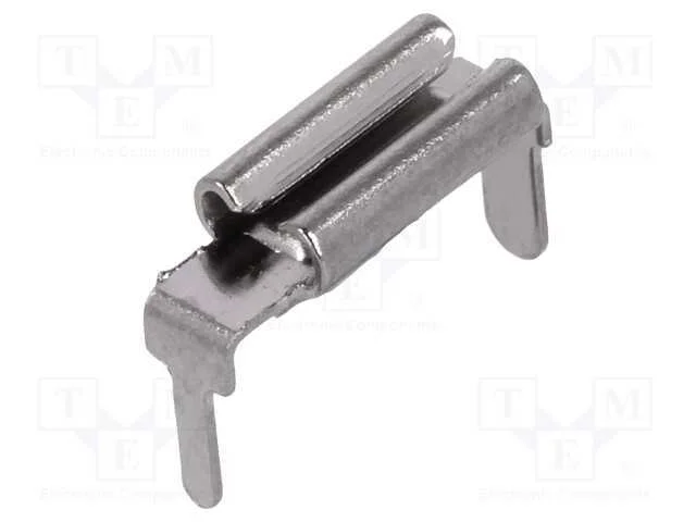Conetor: plano, 2,8mm, 0,5mm, macho, THT, latão, .