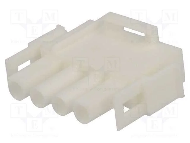 Ficha, Fio-Fio, Macho/F&ecirc;mea, Universal Mate-N-Lok, 6,35mm, Pin: 4