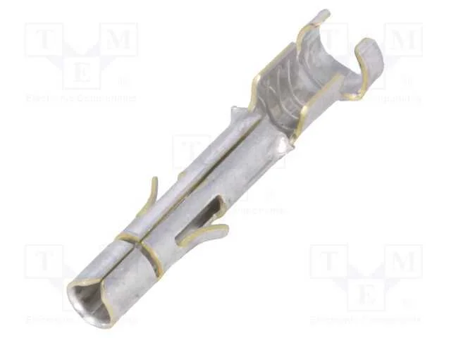 Contacto, F&ecirc;mea, Lat&atilde;o, Estanhado, 0,5&divide;2,1mm2, 20awg&divide;14awg, Cerrar