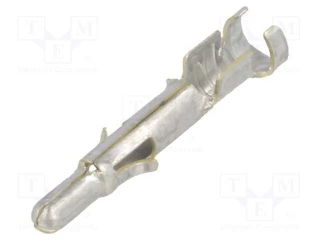 Contacto, Macho, Lat&atilde;o, Estanhado, 0,5&divide;2,1mm2, 20awg&divide;14awg, Cerrar