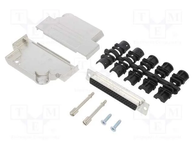 D-Sub HD, PIN: 62, fêmea, angulares 45, solda, co.