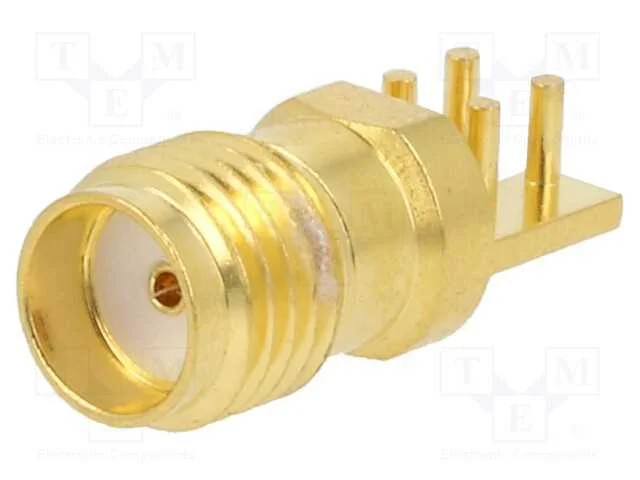 Tomada, Sma, Fêmea, de Borda, Angulares, 50o, Smt,Tht, para Pcb