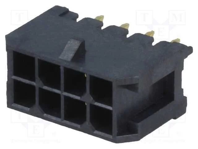 Tomada, fio-placa, macho, Minitek Pwr 3.0, 3mm, P.
