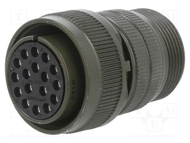 Conector: redondos, tamanho 20, MS/DS, liga de al.